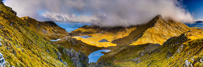Dronningruta. Insel Langøya