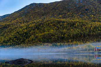 Lifjord. Insel Langøya