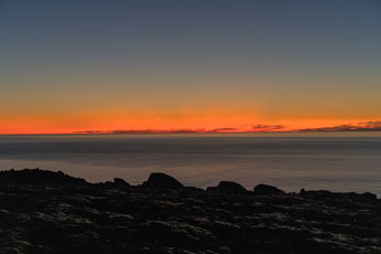 Bufjellet. Abend. Insel Langøya