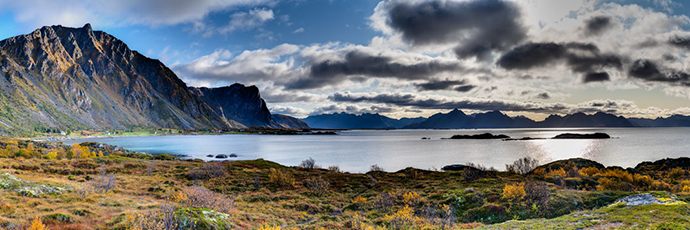 Bucht Tavika. Insel Hadseløya