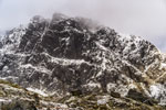 Berge. Nationalpark Møysalen. Insel Hinnøya