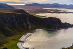 am Berg Måtinden. Insel Andøya