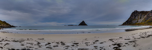 Bucht Otervika. Insel Andøya