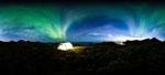 Polarlicht. Insel Langøya