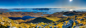 Am Berg Veten (Bø). Insel Langøya