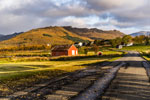 Eine Strasse. Insel Langøya