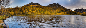 Ryggedalsvatnet. Insel Langøya