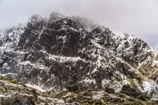 Berge. Nationalpark Møysalen. Insel Hinnøya