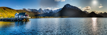 Hadselfjord. Insel Hinnøya