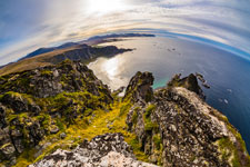 am Berg Måtinden. Insel Andøya
