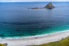 am Bucht Otervika. Insel Andøya