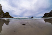 Bucht Otervika. Insel Andøya