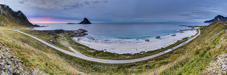 Bleikstrand. Insel Andøya