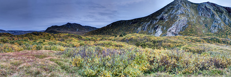 Bleik. Landschaft. Insel Andøya
