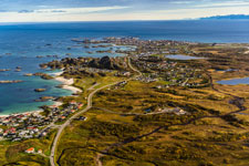 Am Berg Andhautet. Insel Andøya