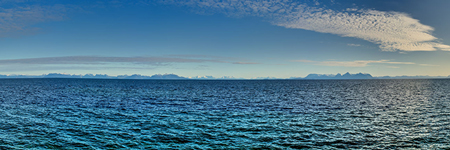 Andfjord. Insel Andøya