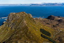 Dronningruta. Insel Langøya