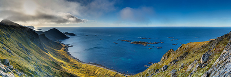 Dronningruta. Insel Langøya