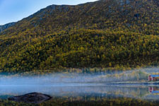 Lifjord. Insel Langøya