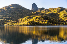 Eidsfjord. Insel Langøya