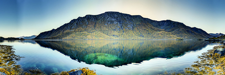Lifjord. Insel Langøya