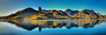 Eidsfjord. Insel Langøya