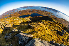 Am Berg Veten (Bø). Insel Langøya