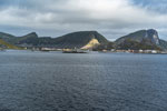 Fähre: Moskenes-Bodø. Insel Værøy