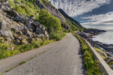 Moskenesøya. Seljevika. Alter Weg