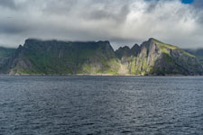 Fähre: Moskenes-Bodø. Lofotodden