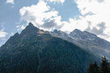 Madrisa Rundtour. Aufstieg zum St. Antönier Joch
