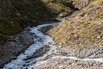 Ötztaler Alpen. Rofental. Vernagtbach