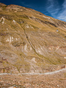 Ötztaler Alpen. Südosthang der Guslarspitzen