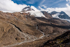 Ötztaler Alpen. Gletscher Hochjochferner
