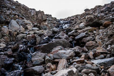 Ötztaler Alpen. Klares Wasser