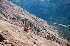 Ötztaler Alpen. Eine Gondeln