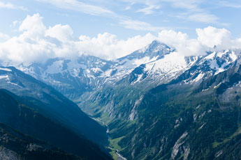 Siebenschneidensteig. Blick ins Stilluptal