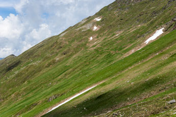 Siebenschneidensteig. Sonnwand