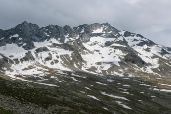 Siebenschneidensteig. Blick von Nofertensschneide