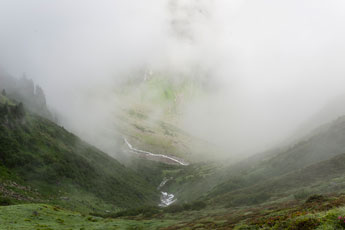 Siebenschneidensteig. Blick ins Stilluptal