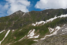 Siebenschneidensteig. Sonnwand