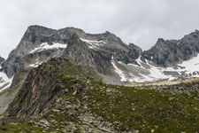 Siebenschneidensteig. Blick von Nofertensschneide