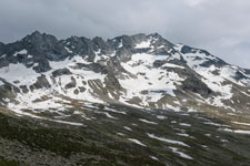 Siebenschneidensteig. Blick von Nofertensschneide
