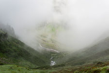 Siebenschneidensteig. Blick ins Stilluptal